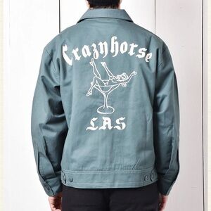 EUC Authentic Backers Bomber Jacket “Craznhorse”